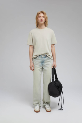 Футболка свободного кроя из хлопка