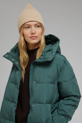 Шапка-бини с шерстью