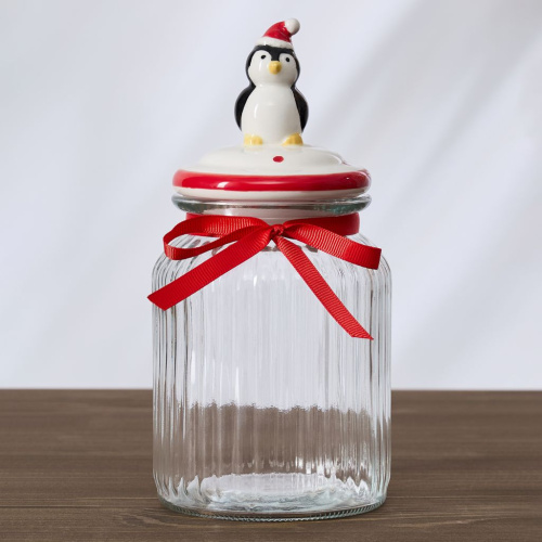 Емкость для хранения Christmas jam, пингвин