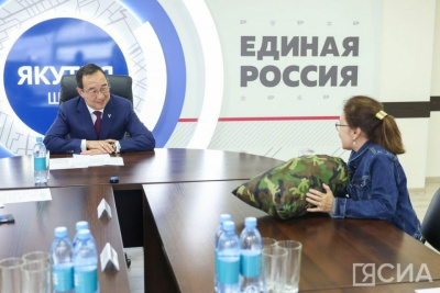 Айсен Николаев поручил оказать помощь «Боевым шелкопрядам Якутии» / ЯСИА   