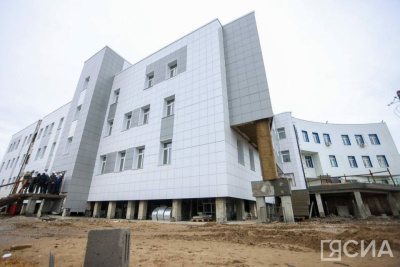 Современный больничный комплекс сдадут в Чурапче в конце 2023 года / ЯСИА   