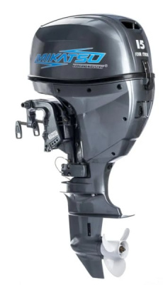 4х-тактный лодочный мотор MIKATSU MF15FEL (2024)