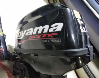 2х-тактный лодочный мотор TOYAMA T9.8BMS Б/У