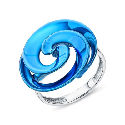 Серебряное кольцо с клиарами