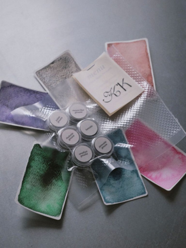 Семпл-сет акварели, menu №1, Daniel Smith Primatek