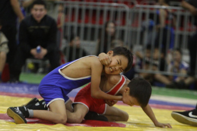 Около 1400 юных участников собрал фестиваль борьбы в Якутске / Дьулустаан Сергеев Якутск Якутск Республика Саха (Якутия)