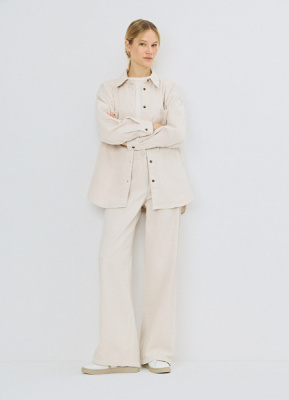 Вельветовые брюки, Бежевый