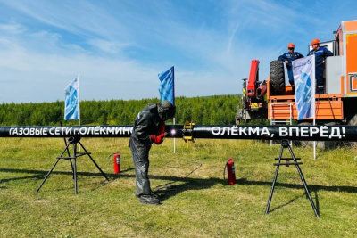 Село Солянка газифицируют одним из первых в Олёкминском районе / ЯСИА   