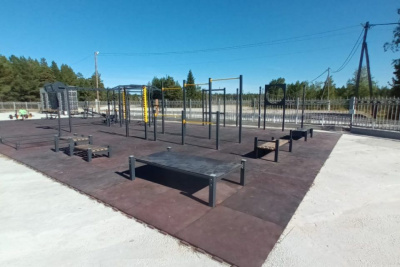 В Горном районе в рамках народной программы «Единой России» построена спортплощадка / ЯСИА   