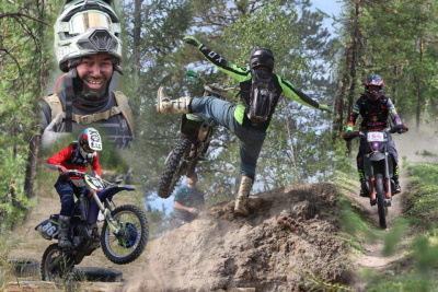 В Якутске состоялись экстремальные гонки на мотоциклах / Нарыйа Пахомова Якутск Якутск Республика Саха (Якутия)