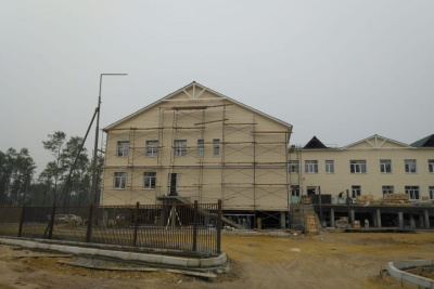 Новое здание дома престарелых и инвалидов в селе Намцы введут в декабре 2023 года / Мария Архипова   