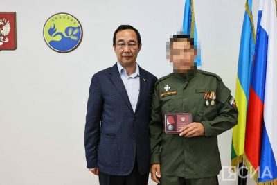 Участникам спецоперации из Вилюйского района вручены ордена «За заслуги перед Отечеством» / ЯСИА  Вилюйский Республика Саха (Якутия)