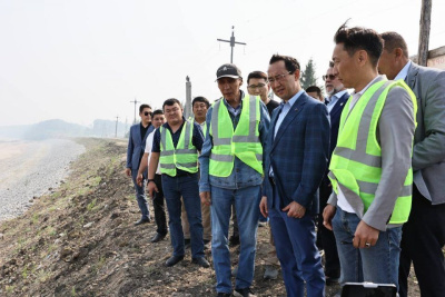 Берегоукрепительные работы на реке Вилюй завершат в первом квартале 2024 года / ЯСИА   