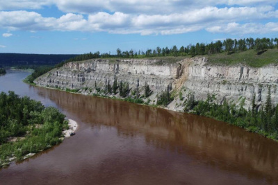 Временный запрет на сплавы по реке Буотаме ввели из-за лесных пожаров / ЯСИА  Хангаласский Республика Саха (Якутия)