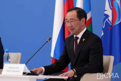 С Днем строителя поздравил якутян Айсен Николаев / ЯСИА   Республика Саха (Якутия)