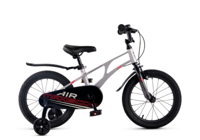 Детский велосипед Maxiscoo Air Стандарт Плюс 16, год 2025, цвет Серый