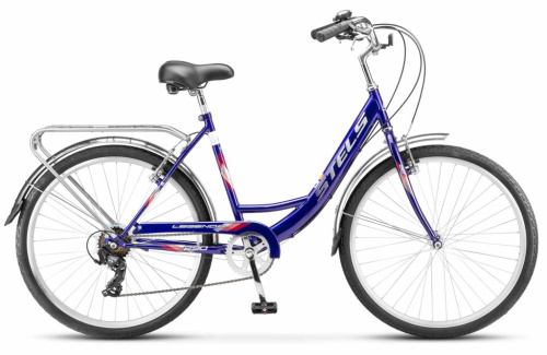 Женский велосипед Stels Legenda 290 V 26, год 2025, цвет Синий, ростовка 19