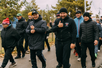 В Якутске прошла акция «10 тысяч шагов к жизни» / ЯСИА   