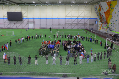 Спасибо, что #МЫВМЕСТЕ: Якутск присоединился к празднованию воссоединения / Мария Горохова   