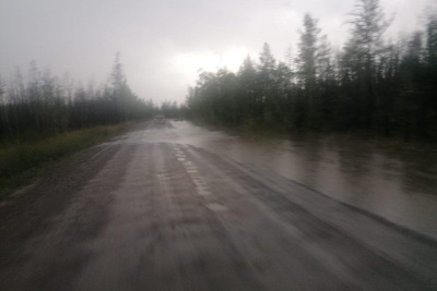 Проезд по автодороге «Харбалах» в Таттинском районе временно закрыли / ЯСИА  Таттинский Республика Саха (Якутия)