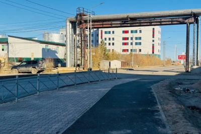 В Якутске досрочно завершают капремонт улицы Севастопольская / ЯСИА   