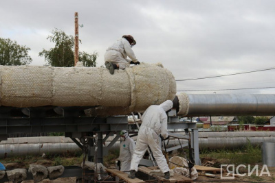 Замена теплосетей в Якутске расширит возможности по подключению в 12 кварталах / Дьулустаан Сергеев Якутск Якутск Республика Саха (Якутия)