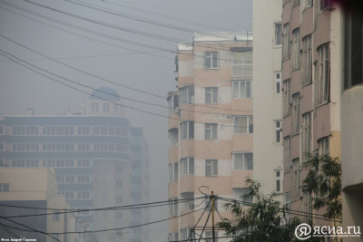 В Якутске отмечается уменьшение предельно допустимой концентрации вредных веществ в воздухе / Анастасия Филиппова Якутск Якутск Республика Саха (Якутия)