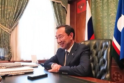 Айсен Николаев поздравил якутян из героического экипажа танка «Алёша» с получением высшей награды / ЯСИА   