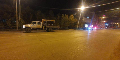 Эвакуатор наехал на двух пешеходов в центре Якутска / ЯСИА Якутск Якутск Республика Саха (Якутия)