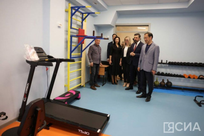 В Нерюнгри завершили капитальный ремонт коррекционной школы-интерната / ЯСИА  Нерюнгринский Республика Саха (Якутия)