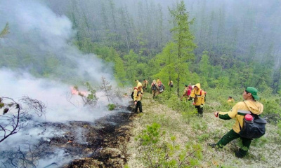 В Якутии за сутки ликвидировали два лесных пожара / Дьулустаан Сергеев   Республика Саха (Якутия)