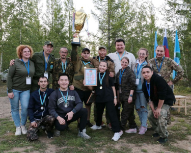 Игру выиграла команда Алмазного /   Мирнинский Республика Саха (Якутия)