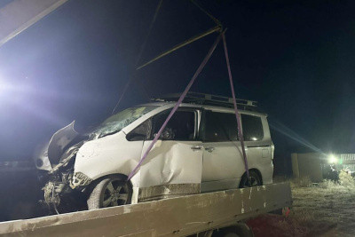 В Намском районе водитель насмерть разбился, врезавшись в столб / ЯСИА   