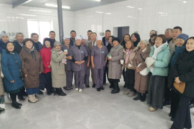 В Хангаласском районе запустили новый маслоцех / Нарыйа Пахомова   