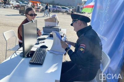 Жители Якутска добровольно сдали отпечатки пальцев / Саина Титова Якутск Якутск Республика Саха (Якутия)