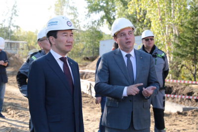 Производство и социальная сфера поддерживают друг друга /  Мирный Мирнинский Республика Саха (Якутия)