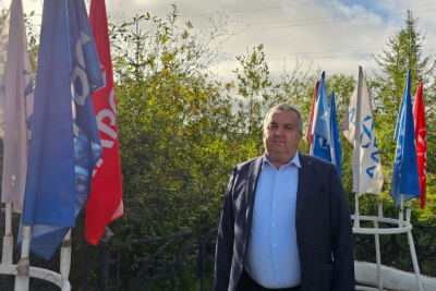 Сергей Домброван: «На новом стадионе обязательно появятся новые чемпионы района и республики» / Анна Лебединская Удачный Мирнинский Республика Саха (Якутия)