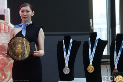 В Якутске презентовали эксклюзивные медали турнира памяти Дмитрия Коркина / Анастасия Филиппова Якутск Якутск Республика Саха (Якутия)