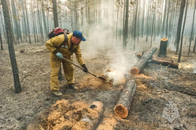 В Якутии за сутки потушили 17 лесных пожаров / ЯСИА   Республика Саха (Якутия)