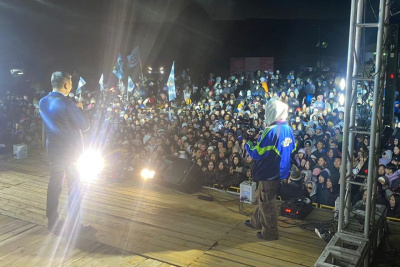 Более 2000 студентов приняли участие в юбилейном слете первокурсников «Сила Первых» / ЯСИА  Якутск Республика Саха (Якутия)