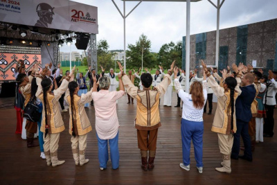 Фоторепортаж с первого дня ВЭФ-2023: улица Дальнего Востока и культурная программа / Мария Архипова   