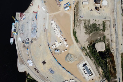 В Якутии завершен первый этап строительства грузового терминала Нижний Бестях / ЯСИА   