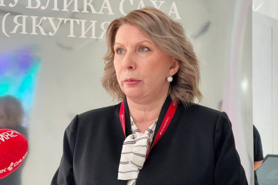 ВЭФ-2023: Ольга Балабкина — о развитии здравоохранения и институтов гражданского общества в Якутии / Мария Архипова   Республика Саха (Якутия)