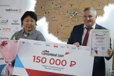 Якутская пенсионерка получила грант на реализацию бизнес-идеи по программе «Серебряный старт» / Нарыйа Пахомова   