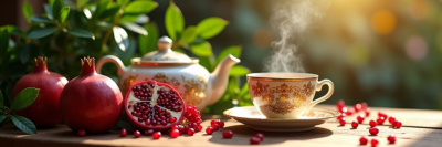 Гранатовый чай: польза и вред, свойства и состав напитка