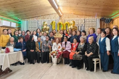 Жительнице Горного улуса Якутии Марии Тарасовой исполнилось 100 лет / ЯСИА   