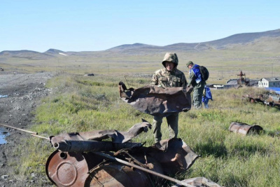 Волонтёры проекта «Чистая Арктика» в октябре отправятся в Верхоянский и Усть-Янский районы / Анна Лебединская   