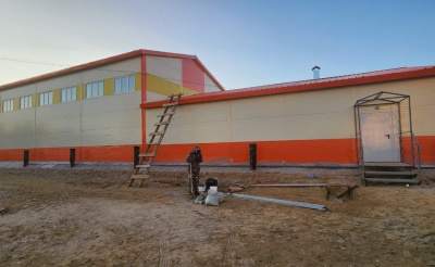 Спортивные залы для школ № 10 и 20 Якутска планируют сдать в октябре / ЯСИА Якутск Якутск Республика Саха (Якутия)