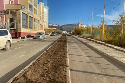 В Якутске завершается капитальный ремонт улицы Островского / ЯСИА Якутск Якутск Республика Саха (Якутия)