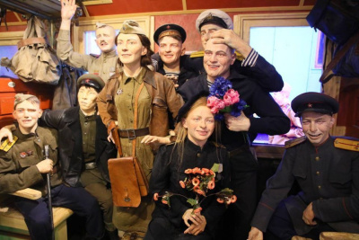 В Якутию впервые прибыл передвижной музей с эффектом погружения «Поезд Победы» / Саина Титова Нижний Бестях Мегино-Кангаласский Республика Саха (Якутия)